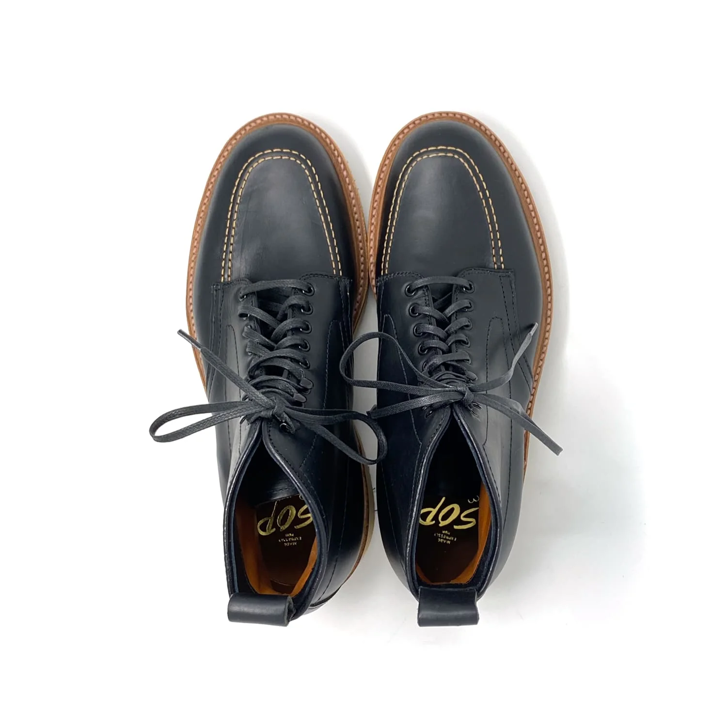 Alden x Snake Oil Provisions NoMad Indy Boot Black Chromexcel - Image 5