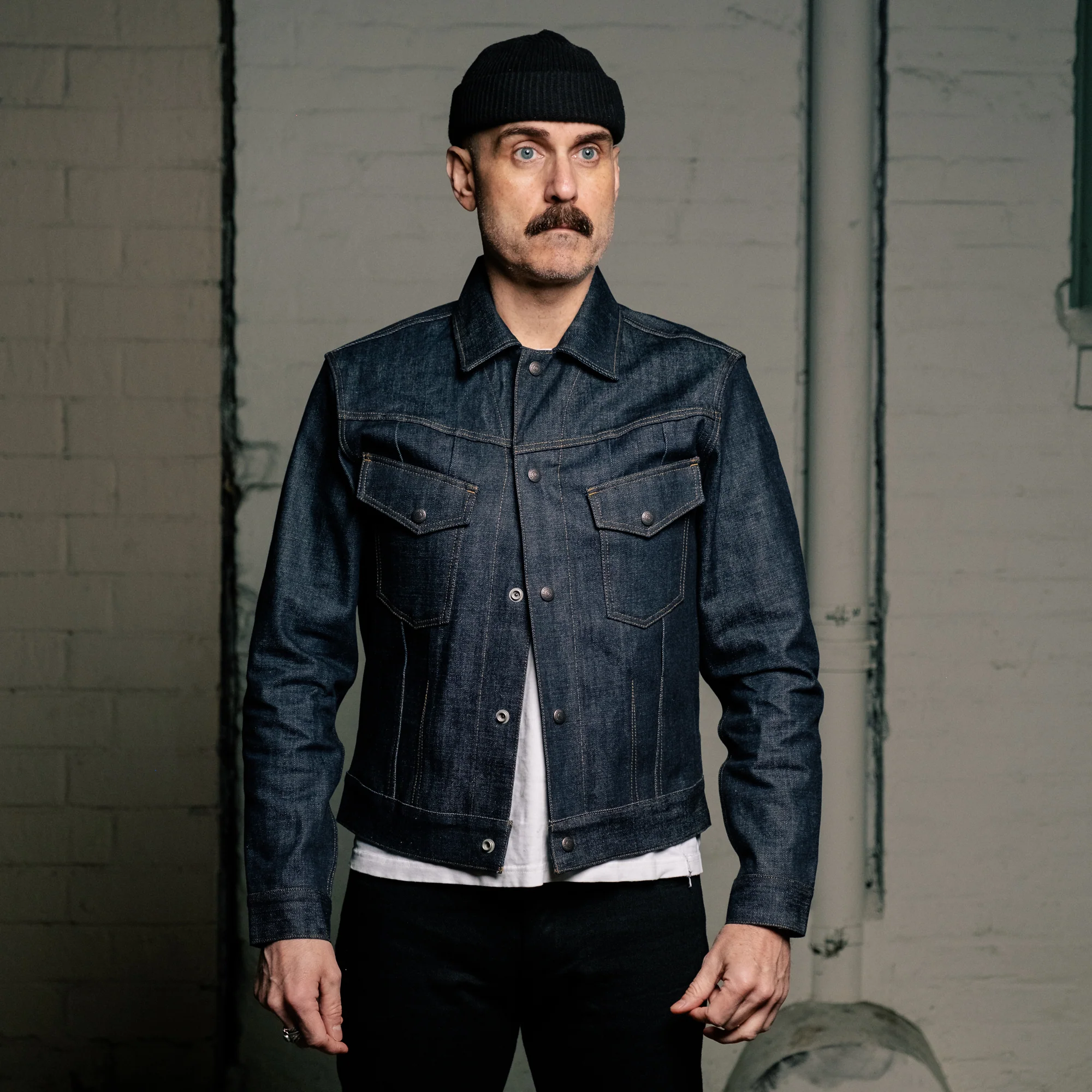 Stevenson Overall Co. Maverick Rider Jacket 601 Rigid Indigo FINAL SALE - Image 3