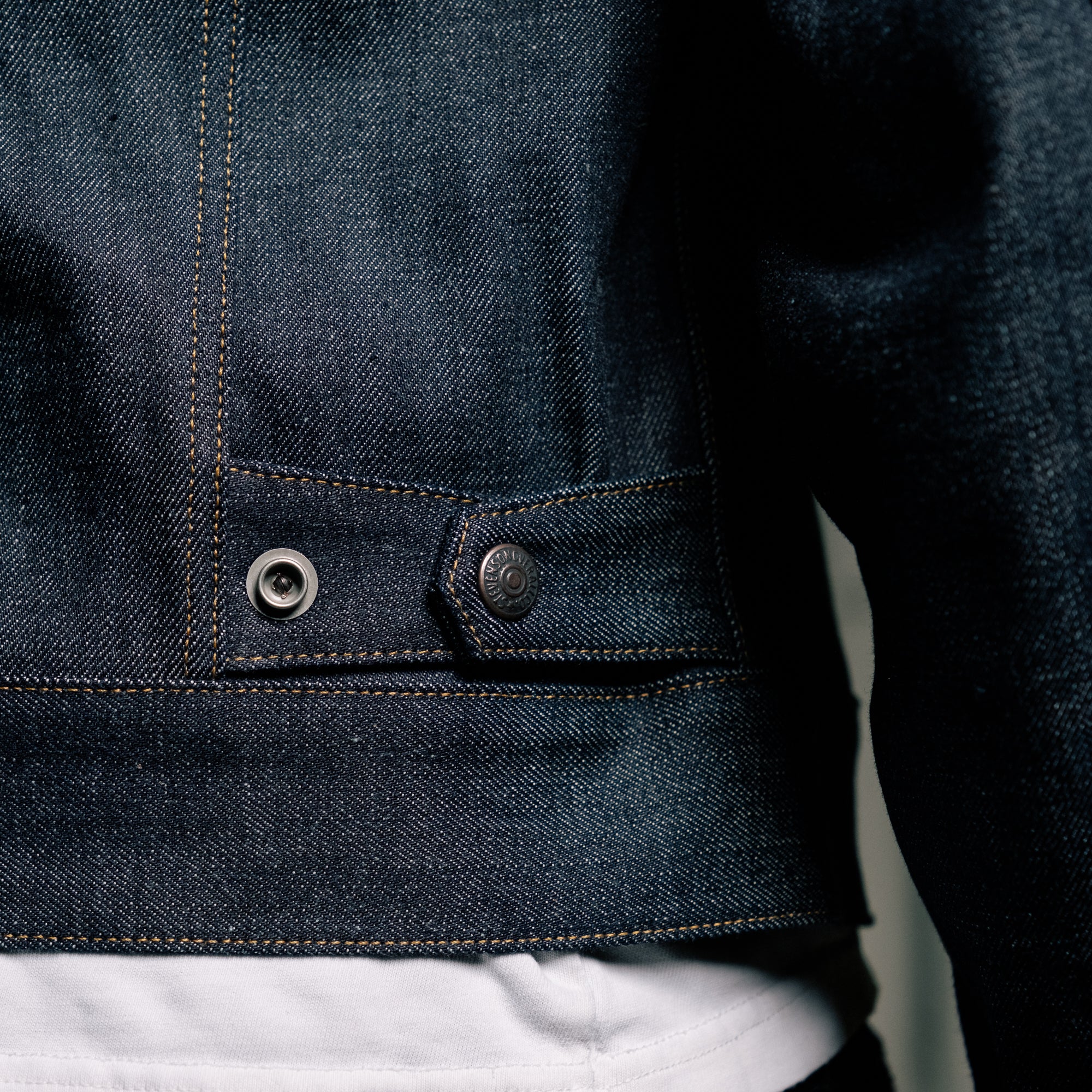 Stevenson Overall Co. Maverick Rider Jacket 601 Rigid Indigo FINAL SALE - Image 6