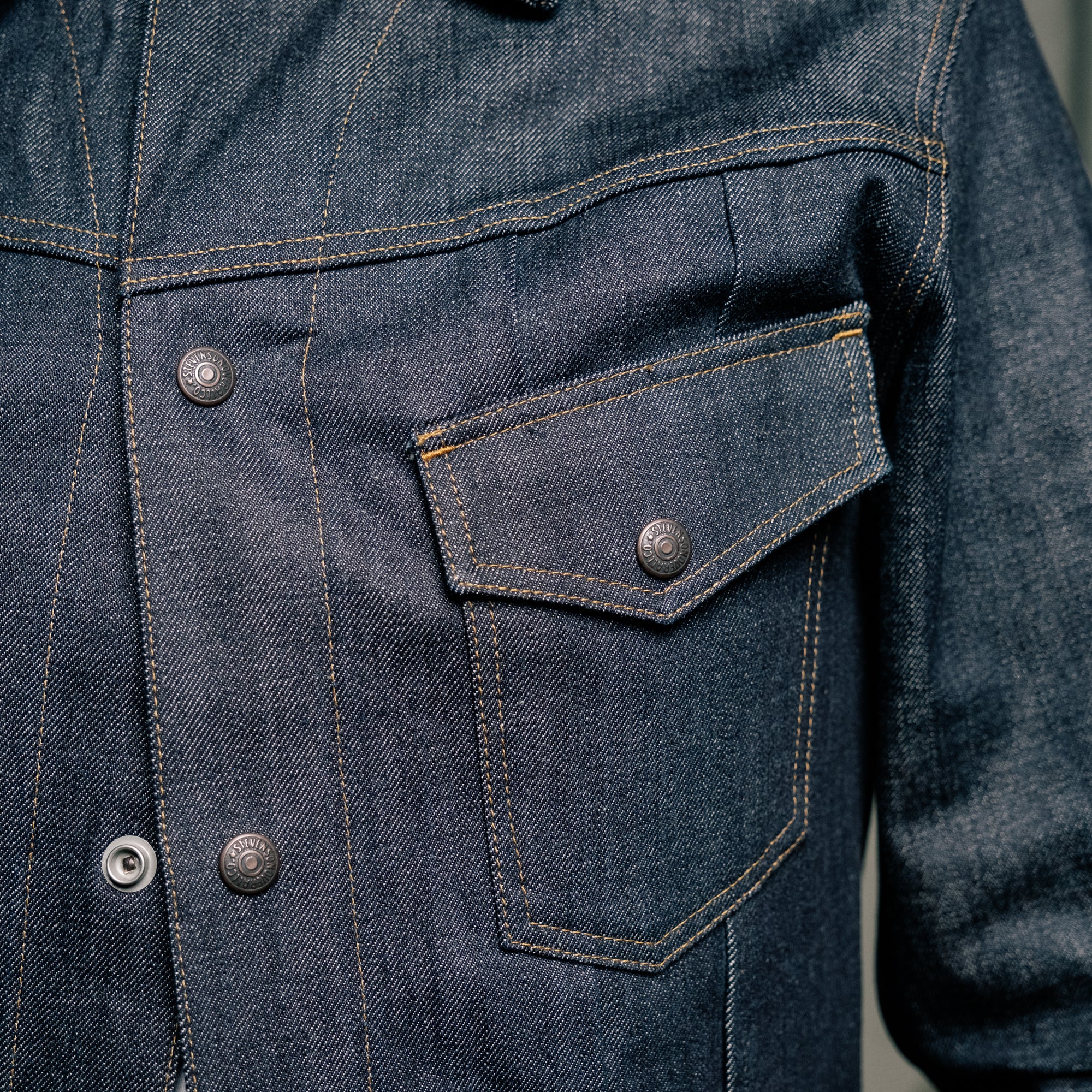 Stevenson Overall Co. Maverick Rider Jacket 601 Rigid Indigo FINAL SALE - Image 8